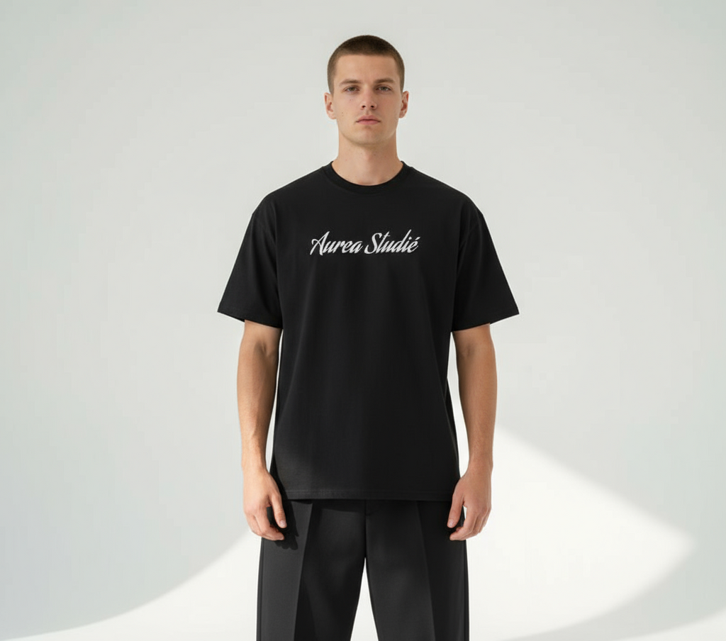 Black Cotton T-Shirt - Wear The Future