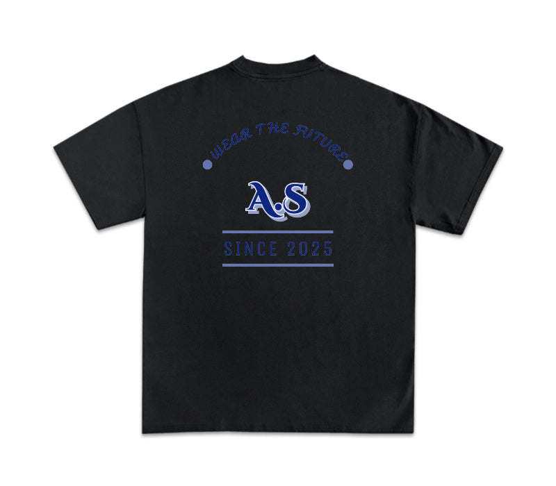 Black Cotton T-Shirt - Wear The Future